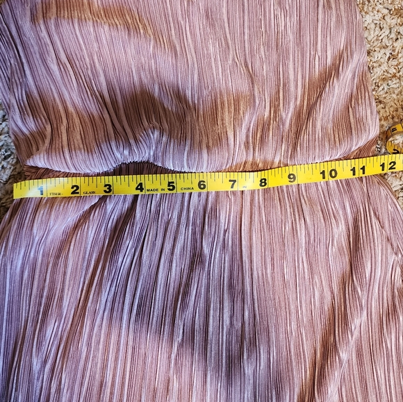 Pink Everly Midi-Dress, Small - Picture 6 of 7